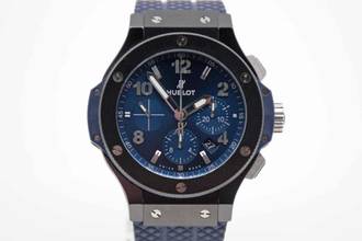 Thumbnail von Hublot Big Bang 44 mm Original Blue 301.CM.710.RX perfektes Fullset aus 2023