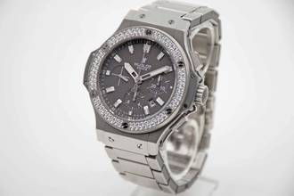 Thumbnail von Hublot Big Bang Evolution Earl Grey 44mm Factory Diamond perfektes 301.ST.5020 Fullset deutsche Auslieferung