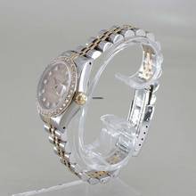 Thumbnail von Rolex Lady-Datejust Braunes Zifferblatt und Lünette mit Diamanten besetzt