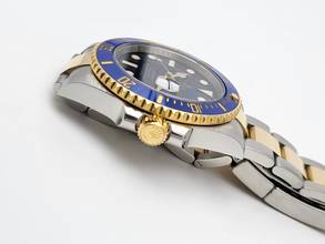 Thumbnail von Rolex Submariner Date 40 bluesy Full Set 2016 LC Austria