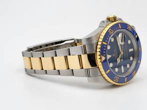 Thumbnail von Rolex Submariner Date 40 bluesy Full Set 2016 LC Austria