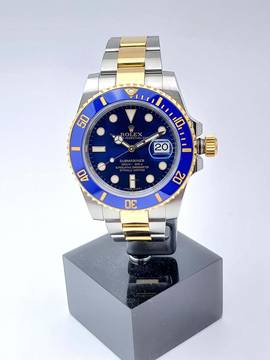  Rolex Submariner Date 40 bluesy Full Set 2016 LC Austria 