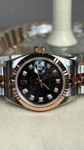 Thumbnail von Rolex Lady-Datejust NOS - partial stickers black diamond dial