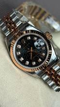 Thumbnail von Rolex Lady-Datejust NOS - partial stickers black diamond dial