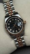 Thumbnail von Rolex Lady-Datejust NOS - partial stickers black diamond dial