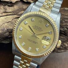Rolex Datejust 36 Datejust 36 - Diamond Dial - FULLSET - Ref. 16233