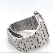 Thumbnail von Audemars Piguet Royal Oak Blue MK1 Dial Long Index Straight Font