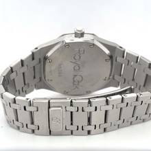 Thumbnail von Audemars Piguet Royal Oak Blue MK1 Dial Long Index Straight Font