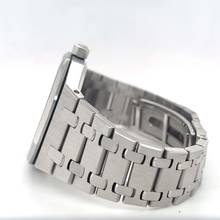 Thumbnail von Audemars Piguet Royal Oak Blue MK1 Dial Long Index Straight Font