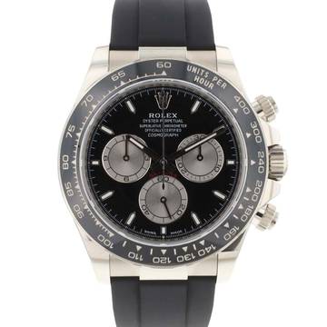  Rolex Daytona Black Ceramic White Gold Oysterflex 126519LN NEW '26 