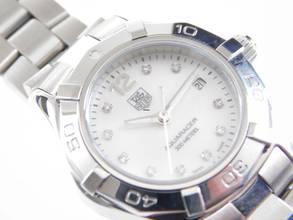 Thumbnail von TAG Heuer Aquaracer Lady Mother-of-Pearl Diamond Dial in excellent condition with fresh TAG Heuer service 29mm Lady in top condition full bracelet