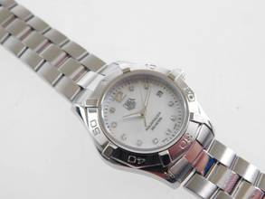 Thumbnail von TAG Heuer Aquaracer Lady Mother-of-Pearl Diamond Dial in excellent condition with fresh TAG Heuer service 29mm Lady in top condition full bracelet