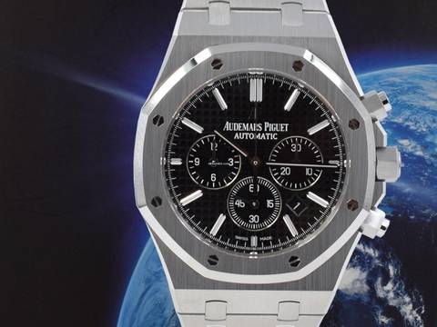  Audemars Piguet Royal Oak Chronograph 26320st Black Chronograph 41mm Like New 2014 