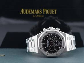 Thumbnail von Audemars Piguet Royal Oak Chronograph 26320st Black Chronograph 41mm Like New 2017