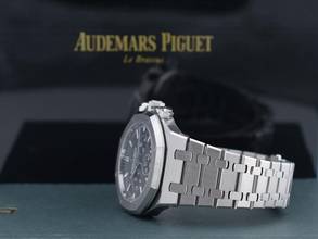 Thumbnail von Audemars Piguet Royal Oak Chronograph 26320st Black Chronograph 41mm Like New 2017
