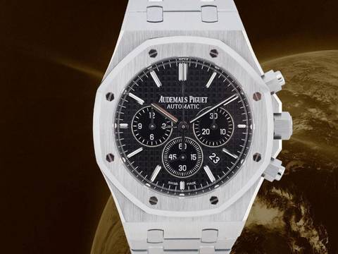  Audemars Piguet Royal Oak Chronograph 26320st Black Chronograph 41mm Like New 2017 
