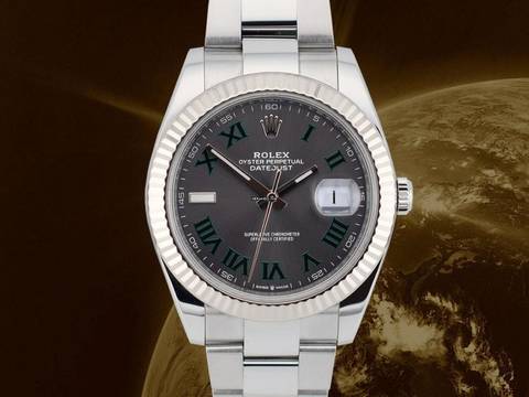  Rolex Datejust 41 Ii 41mm 126334 Wimbledon Like New 2021 