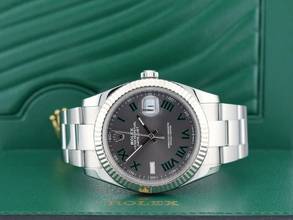 Thumbnail von Rolex Datejust 41 Ii 41mm 126334 Wimbledon Like New 2021