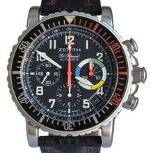 Thumbnail von Zenith El Primero Rainbow 01.0480.405 Flyback by French Air Force Full Set