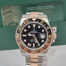 Thumbnail von Rolex GMT-Master II Rootbeer Rose Gold & Steel 40mm Automatic Complete