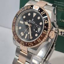 Thumbnail von Rolex GMT-Master II Rootbeer Rose Gold & Steel 40mm Automatic Complete