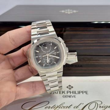  Patek Philippe Nautilus Travel Time Flyback Chronograph 40.5mm Completo 