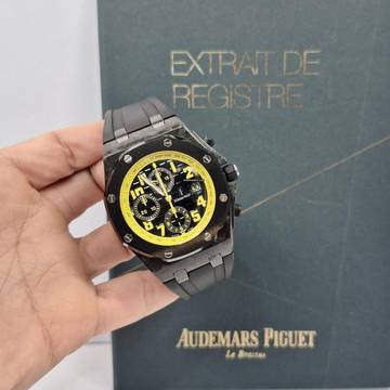  Audemars Piguet Royal Oak Offshore Chronograph Bumble Bee Carbon & Ceramic 42mm Automático Completo 