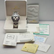 Thumbnail von Zenith El Primero Chronograph De Luca Chronograph 02.0310.400 Box+Papers 1997