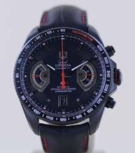 Thumbnail von TAG Heuer Grand Carrera Black RS2 Chronograph Date Rotating System B+P rare