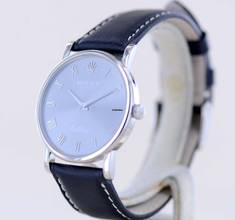 Rolex Cellini 18K 750 White Gold Hand Wind Grey Rhodium Dial Dresswatch