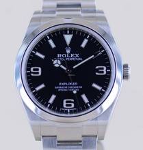 Rolex Explorer I 39mm 214270 black dial Oyster bracelet Steel Full Set B+P
