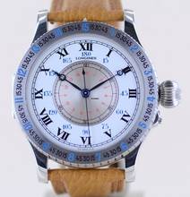 Thumbnail von Longines Lindbergh Hour Angle Limited Edition Fliegeruhr Stahl Collector Box NOS