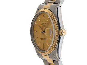 Thumbnail von Rolex Oyster Perpetual Date open 6/9 Ref.15053 1984 Full Set sehr gut Vintage Oyster Perpetual Date open 6/9