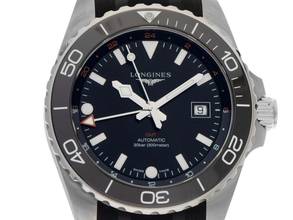 Thumbnail von Longines HydroConquest GMT Ref.L3.890.4.56.9 2025 Full Set Ungetragen Hydroconquest GMT Faltschließe