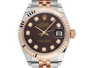 Thumbnail von Rolex Lady-Datejust Ref.279171 2021Full Set Ungetragen Datejust Lady Schoko Diamanten