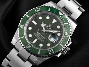 Thumbnail von Rolex Submariner Date LV Hulk Ref.116610LV 2019 Full Set like New Vintage Submariner Date LV Hulk Green Dial