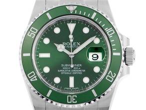Thumbnail von Rolex Submariner Date Hulk Ref.116610LV 2010 LC EU Full Set like new Vintage Submariner Hulk