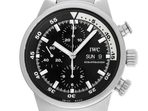  IWC Aquatimer Chronograph Day-Date Ref.IW371928 2007 original Box sehr gut Vintage Aquatimer Chronograph Day-Date 