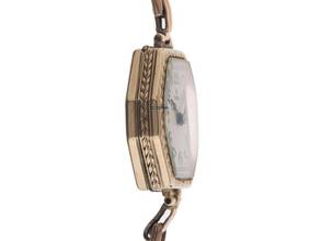 Thumbnail von Rolex Art Deco Stretch 1927 original box, very good vintage Art Deco stretch with folding lid, 9kt rose gold