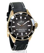 Edox SkyDiver Military Bronze Limited Edition in 555 pieces REF. 80115-BRZN-NDR