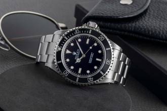 Thumbnail von Rolex Submariner (No Date) Stahl Automatik Herrenuhr Ref. 114060 Klassiker