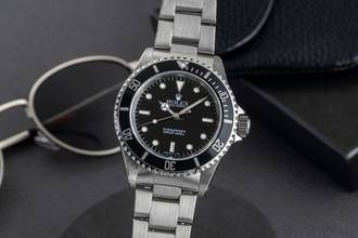 Thumbnail von Rolex Submariner (No Date) Stahl Automatik Herrenuhr Ref. 114060 Klassiker