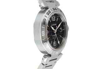 Thumbnail von Cartier Pasha C GMT Big Date Automatic Steel Men's Watch Ref. W31049M7