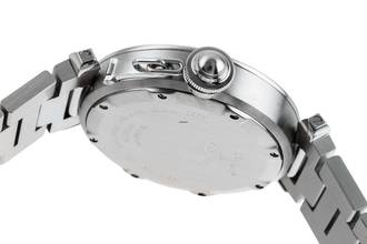 Thumbnail von Cartier Pasha C GMT Big Date Automatic Steel Men's Watch Ref. W31049M7
