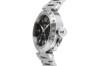 Thumbnail von Cartier Pasha C GMT Big Date Automatic Steel Men's Watch Ref. W31049M7
