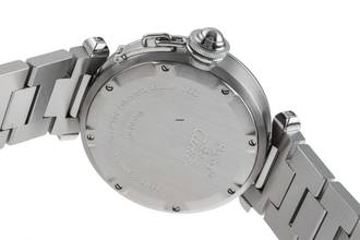 Thumbnail von Cartier Pasha C GMT Big Date Automatic Steel Men's Watch Ref. W31049M7