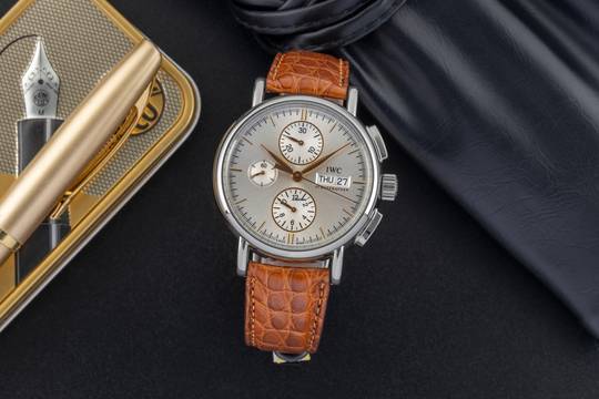 IWC Portofino Chronograph Stahl Automatik Herrenuhr Ref. IW378302 