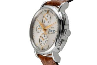 Thumbnail von IWC Portofino Chronograph Steel Automatic Men's Watch Ref. IW378302