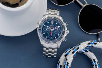 Thumbnail von Omega Seamaster Diver 300 M Chronograph 44MM Ref. 212.30.44.50.03.001 B&P