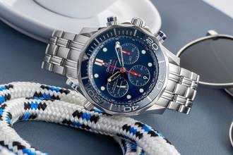 Thumbnail von Omega Seamaster Diver 300 M Chronograph 44MM Ref. 212.30.44.50.03.001 B&P